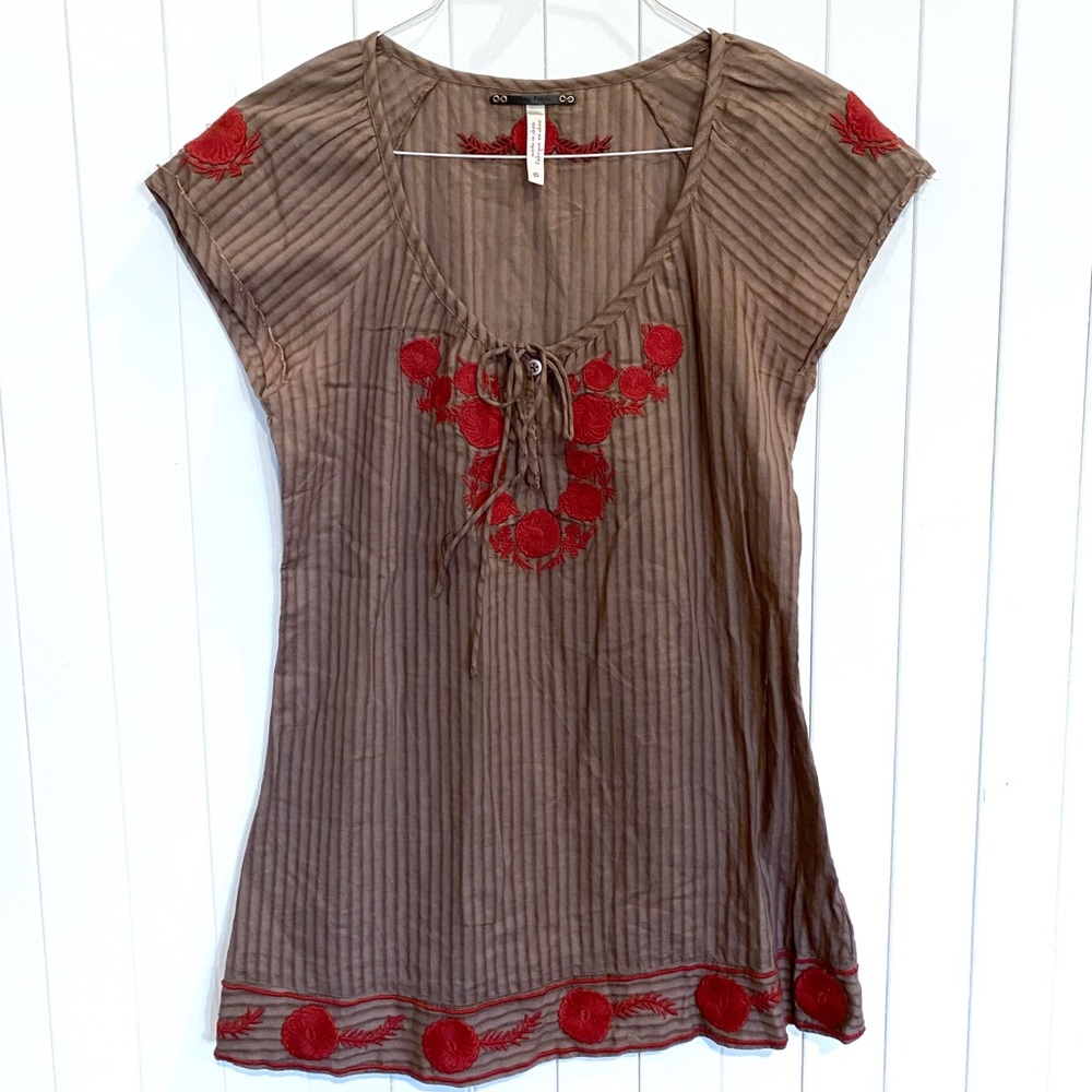 Free People Cap Sleeve Tunic. Size: Medium